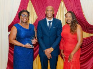 BAC Officials receiving regional rewards.