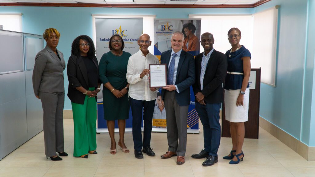 UWI and BAC officials - re-accreditation